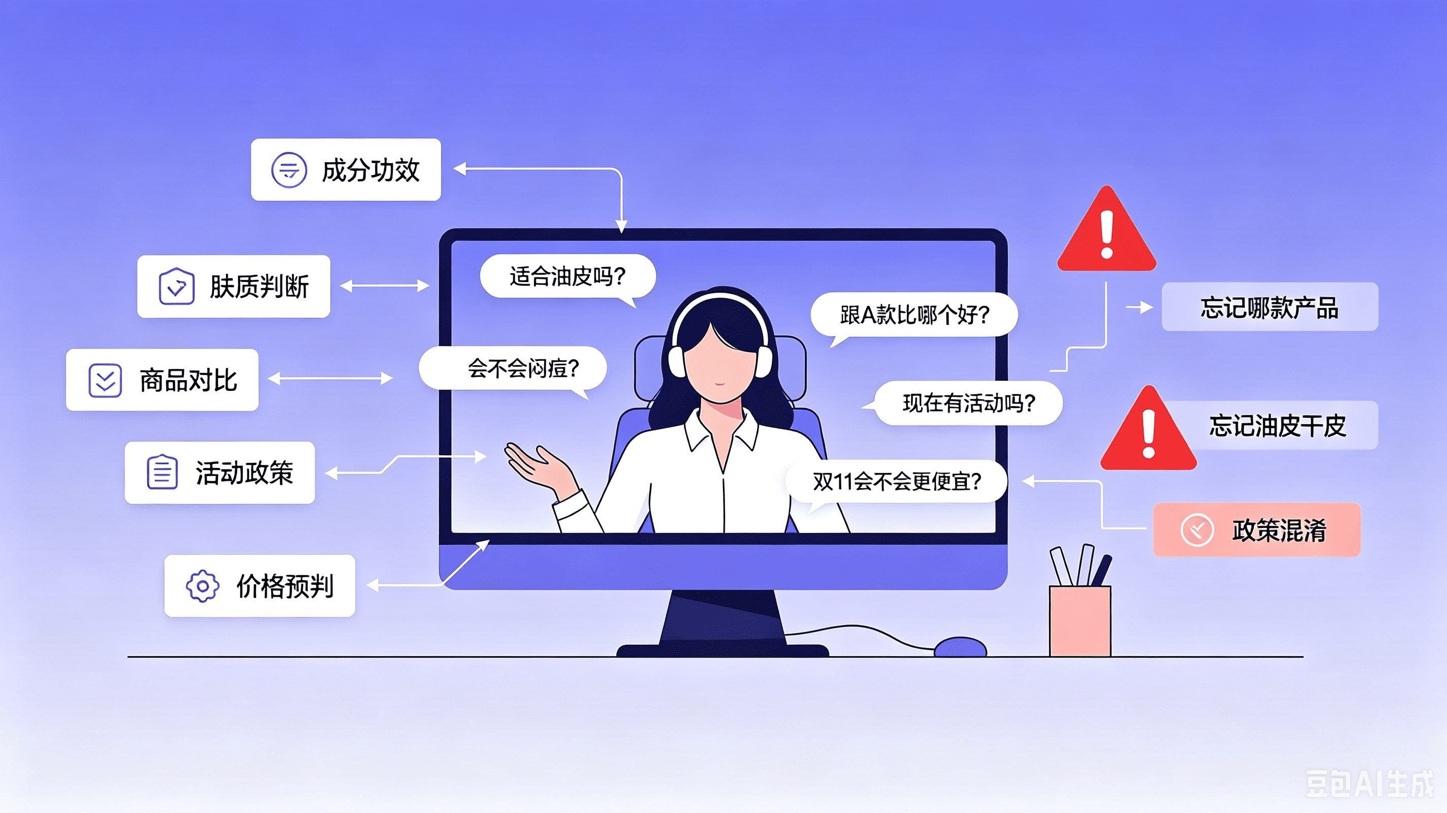 从人工客服到AI客服转型，团队该如何调整KPI？